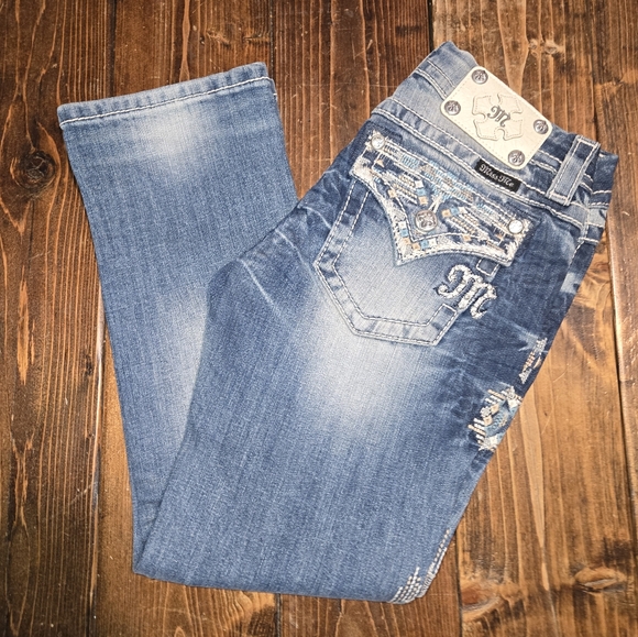 nwot miss me capris size 26 - Picture 2 of 10